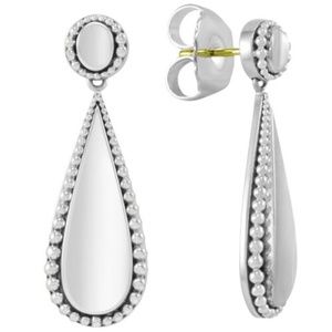 LAGOS Imagine Sterling Silver Drop Earrings - NWOT